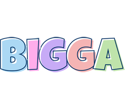 Bigga pastel logo