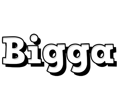Bigga snowing logo