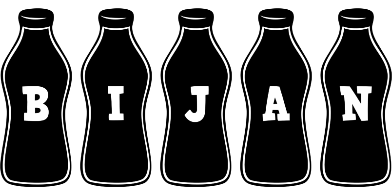 Bijan bottle logo