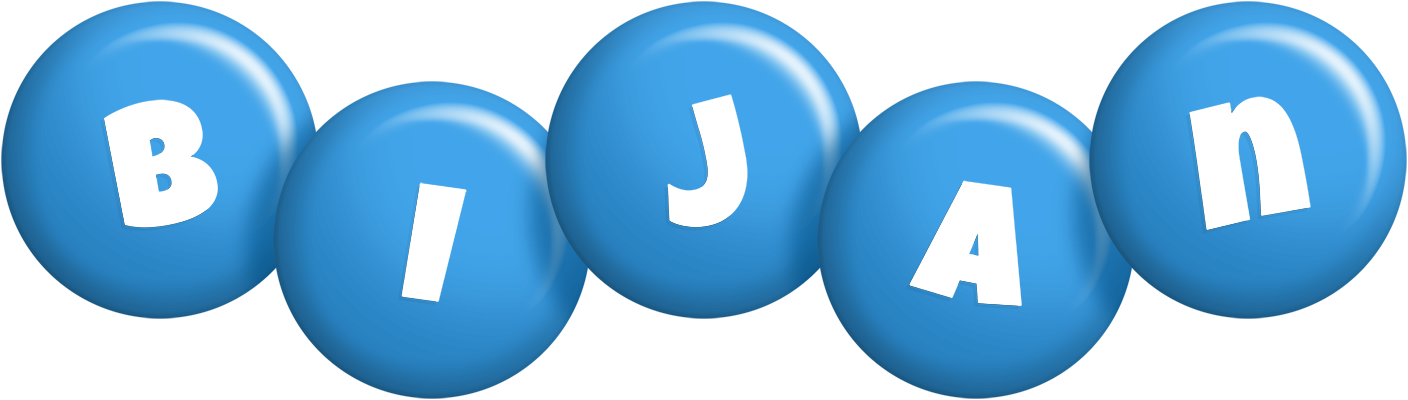 Bijan candy-blue logo