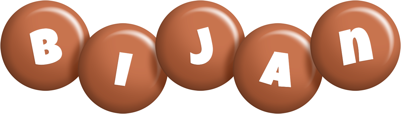 Bijan candy-brown logo