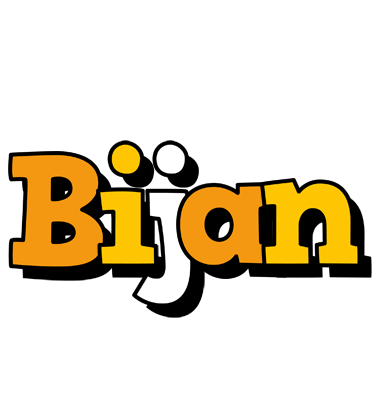 Bijan cartoon logo