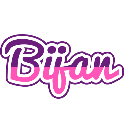 Bijan cheerful logo
