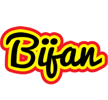 Bijan flaming logo