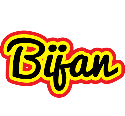 Bijan flaming logo