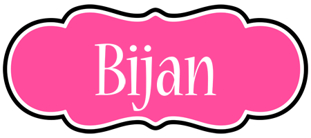 Bijan invitation logo