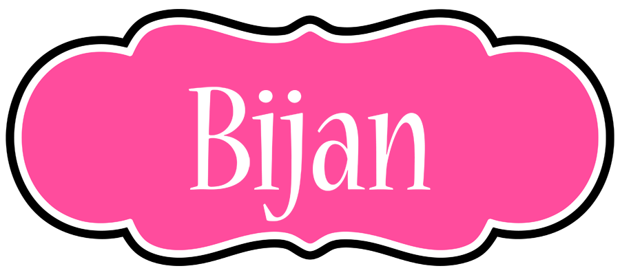 Bijan invitation logo