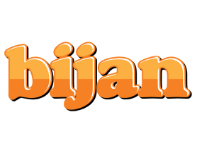 Bijan orange logo