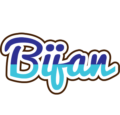 Bijan raining logo