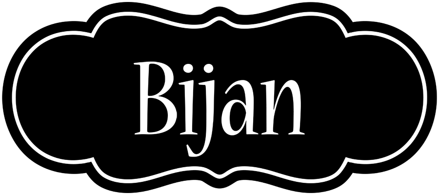 Bijan welcome logo