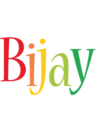 Bijay birthday logo