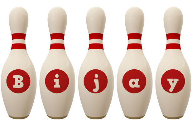 Bijay bowling-pin logo