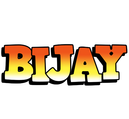 Bijay sunset logo