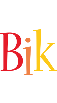 Bik birthday logo