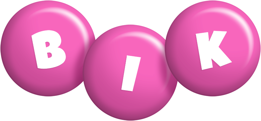 Bik candy-pink logo