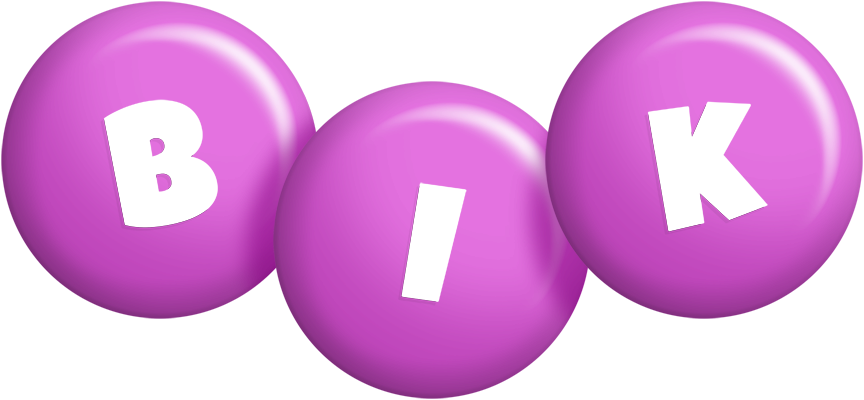 Bik candy-purple logo