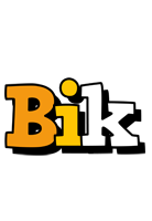 Bik cartoon logo