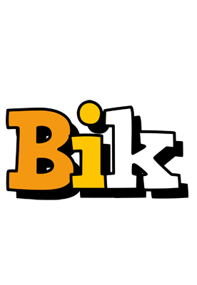 Bik cartoon logo
