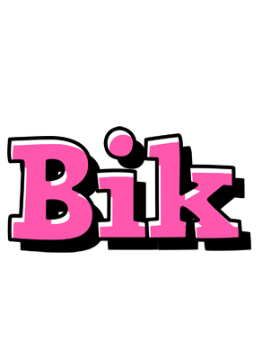 Bik girlish logo