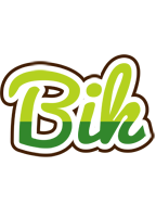 Bik golfing logo