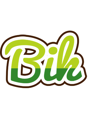 Bik golfing logo