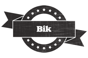 Bik grunge logo