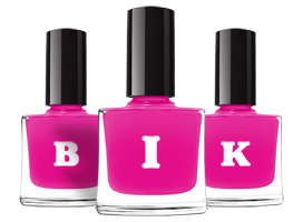 Bik nails logo