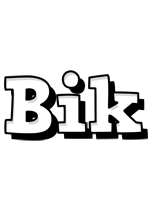 Bik snowing logo