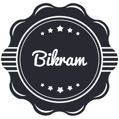 Bikram badge logo