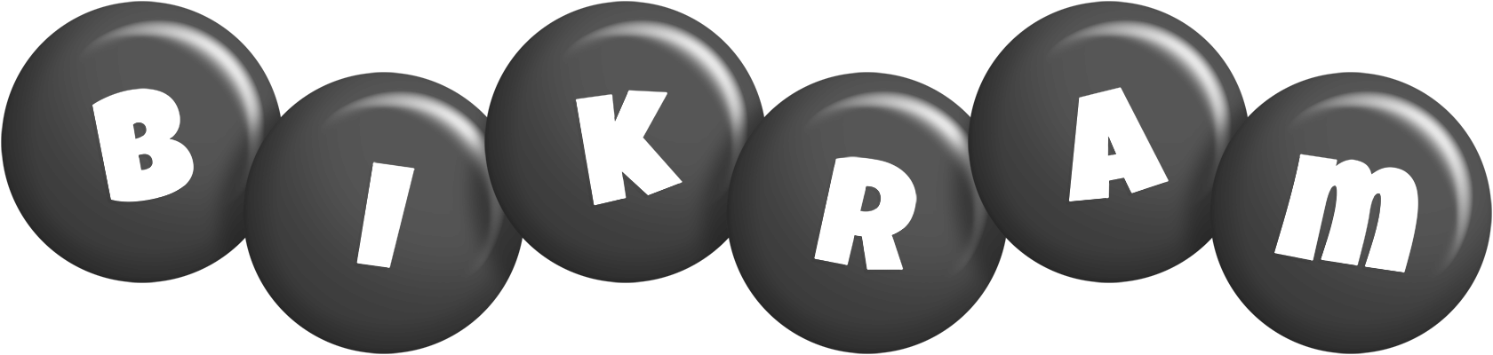 Bikram candy-black logo