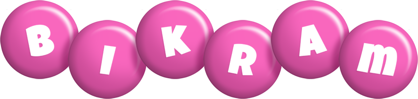 Bikram candy-pink logo