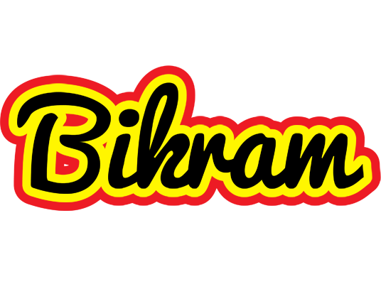 Bikram flaming logo