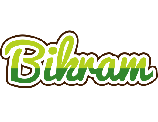 Bikram golfing logo