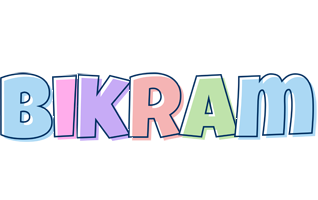 Bikram pastel logo