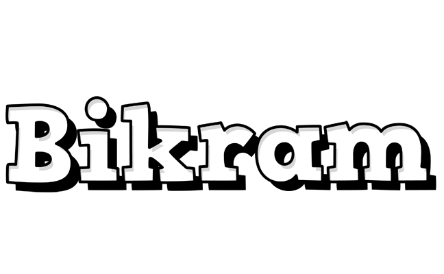 Bikram snowing logo