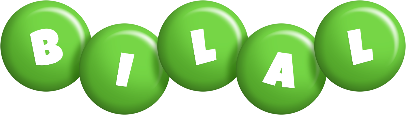 Bilal candy-green logo