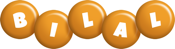 Bilal candy-orange logo