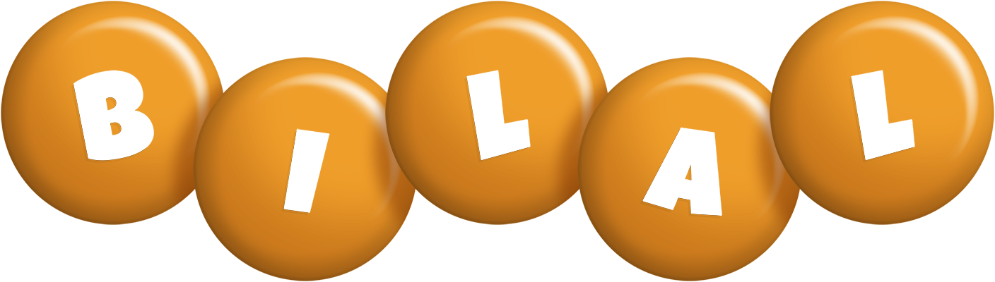 Bilal candy-orange logo