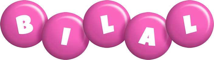 Bilal candy-pink logo