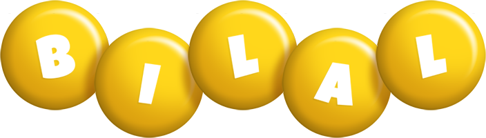 Bilal candy-yellow logo
