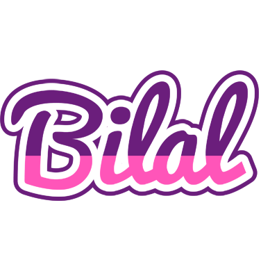 Bilal cheerful logo