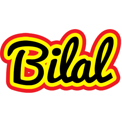 Bilal flaming logo