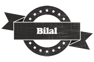 Bilal grunge logo