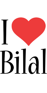Bilal i-love logo