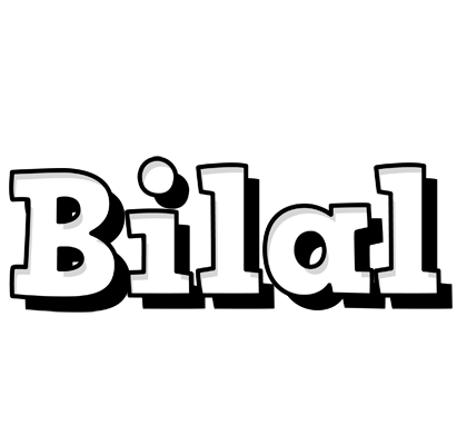 Bilal snowing logo
