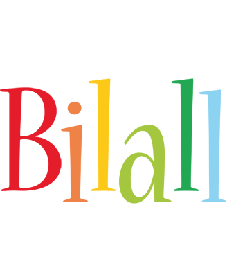 Bilall birthday logo