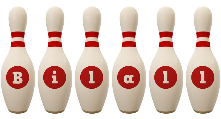 Bilall bowling-pin logo