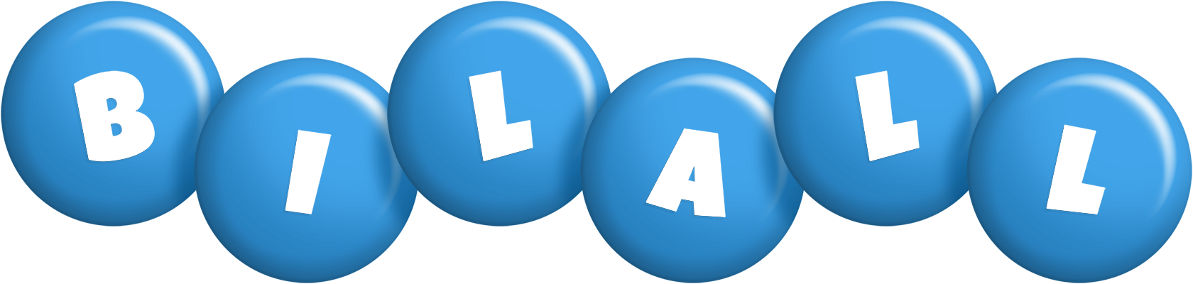 Bilall candy-blue logo