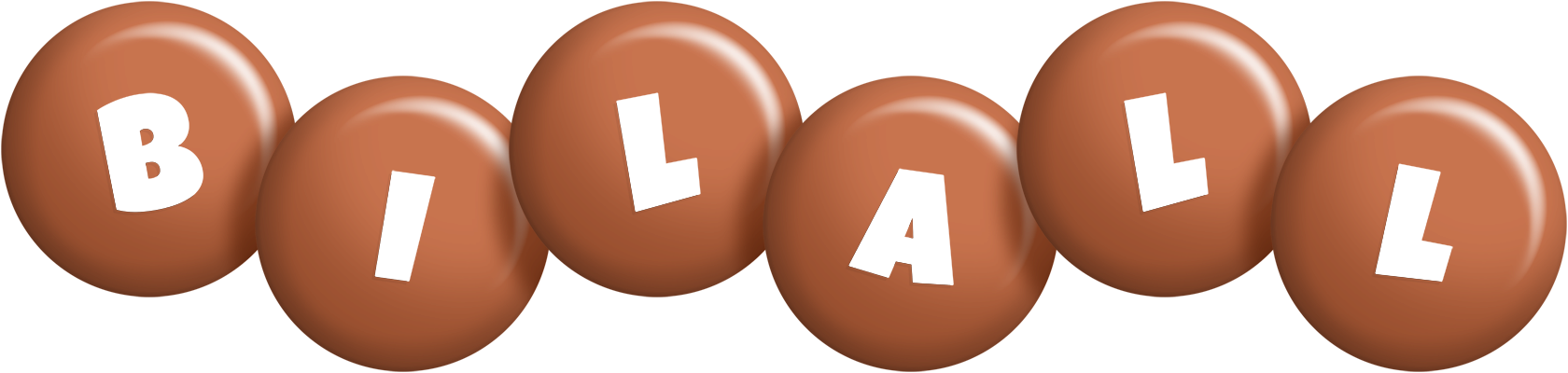 Bilall candy-brown logo