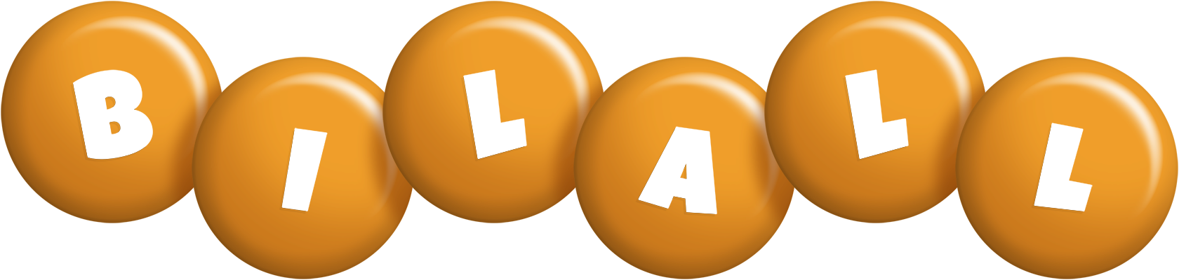 Bilall candy-orange logo